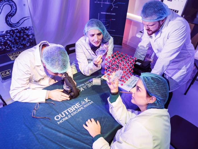 Outbreak escape room